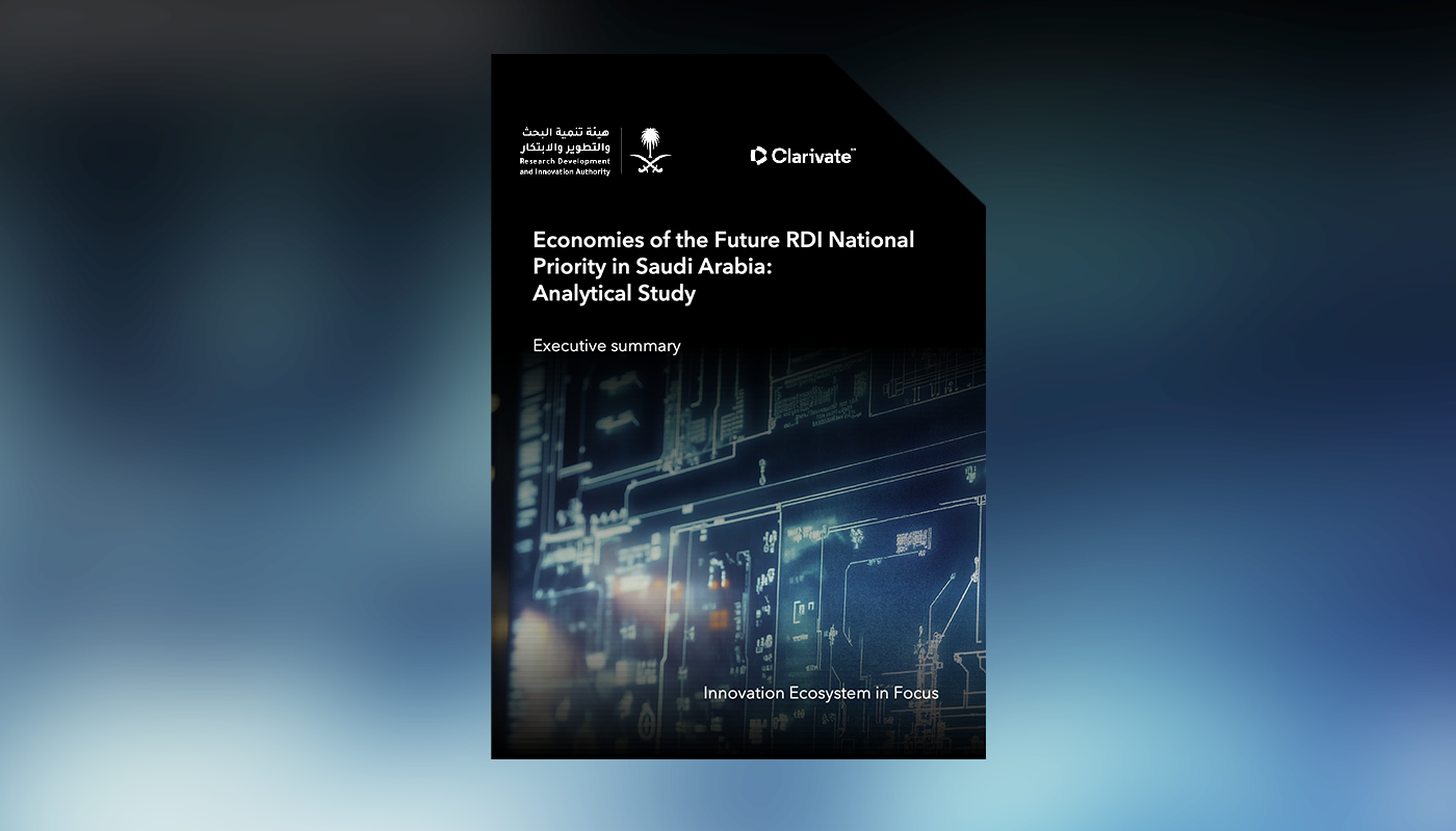 Economies of the Future RDI National  Priority in Saudi Arabia: Analytical Study Executive summary